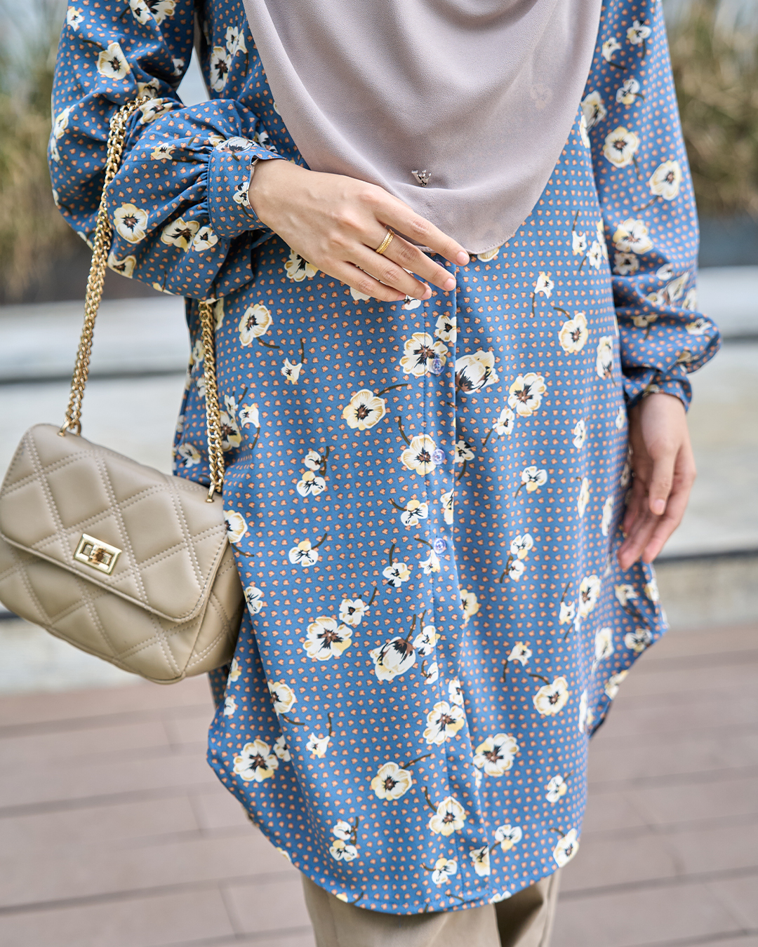 Blouse Nazuha - Agean Susan