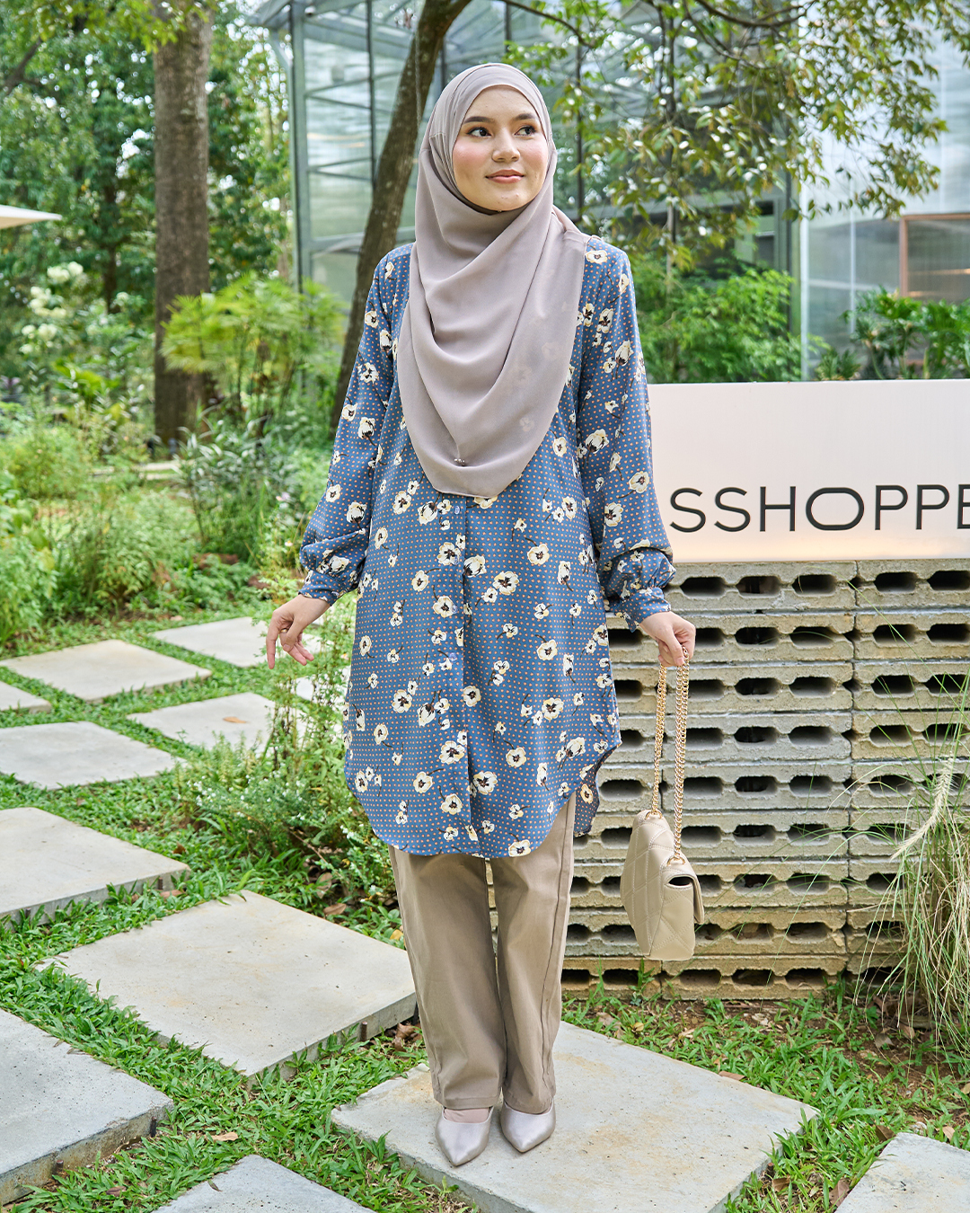 Blouse Nazuha - Agean Susan