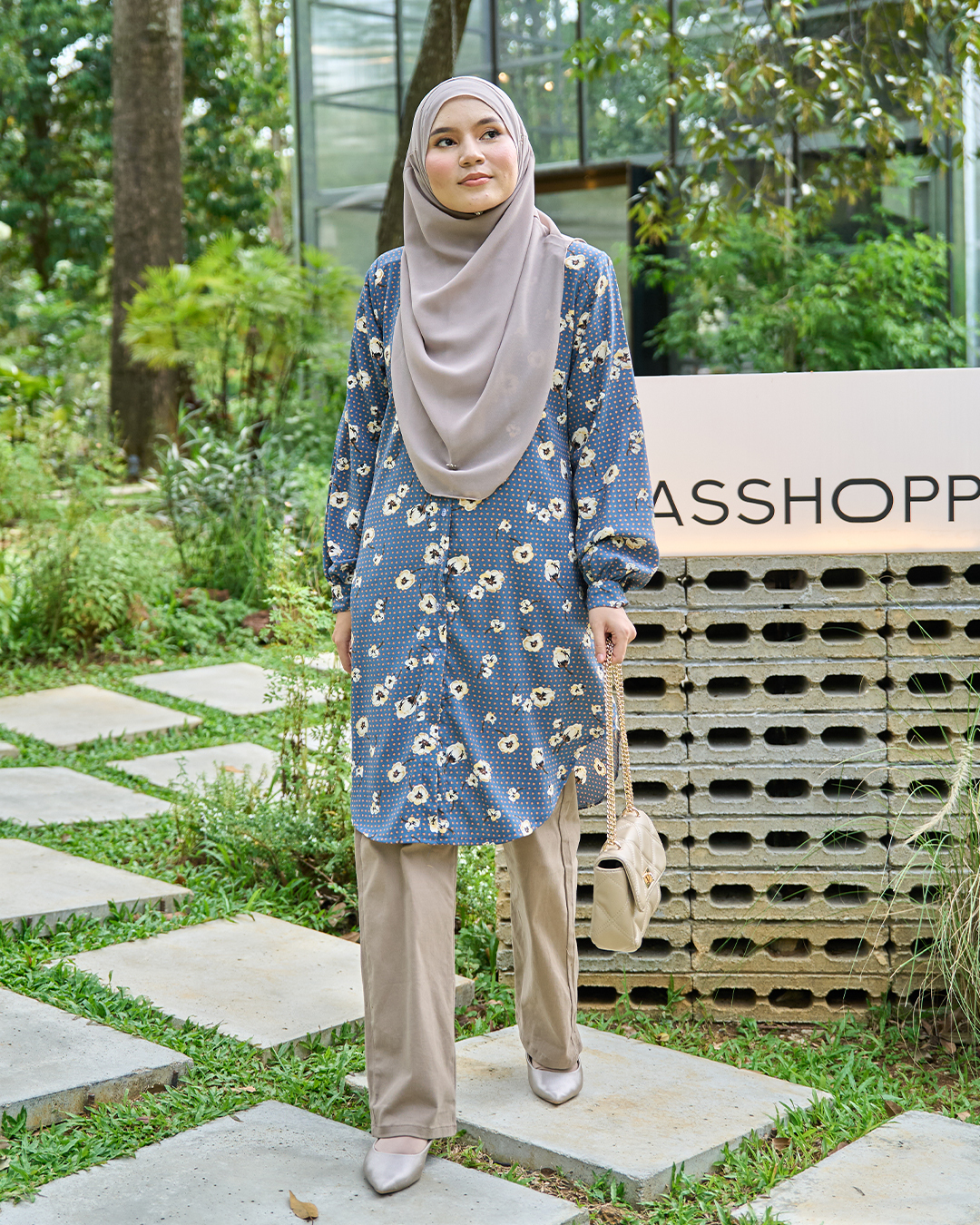 Blouse Nazuha - Agean Susan