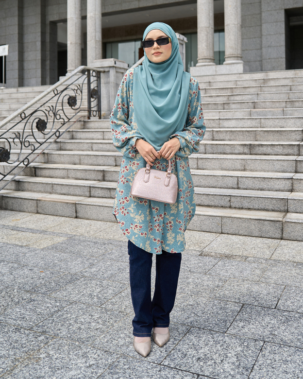 Blouse Nazuha - Arctic Clematis