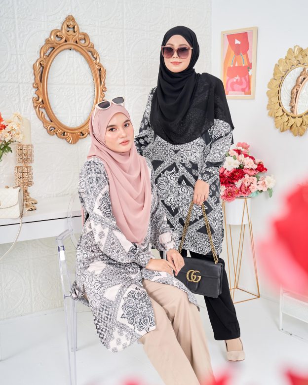 Blouse Nazuha - Bandana Black