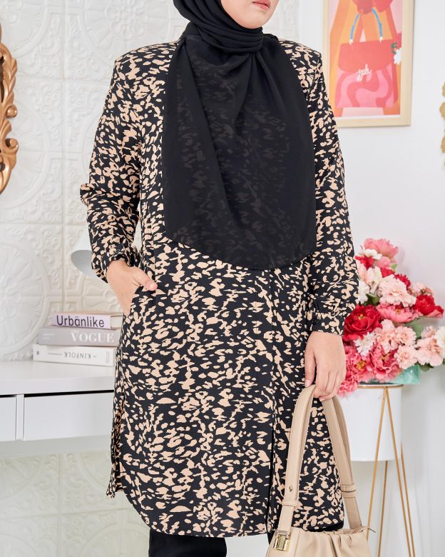 Blouse Nazuha - Blackie Coral