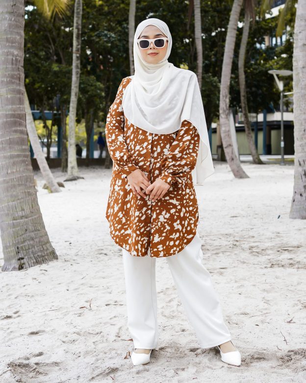 Blouse Nazuha - Bronze Notch