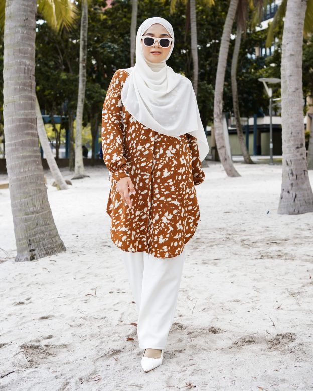 Blouse Nazuha - Bronze Notch