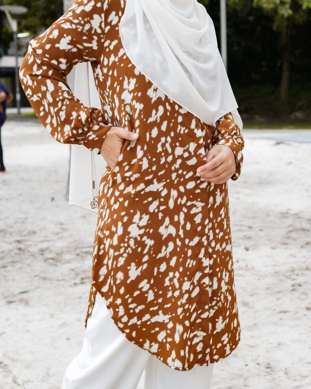 Blouse Nazuha - Bronze Notch