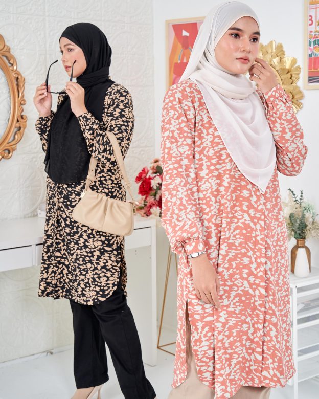 Blouse Nazuha - Blackie Coral