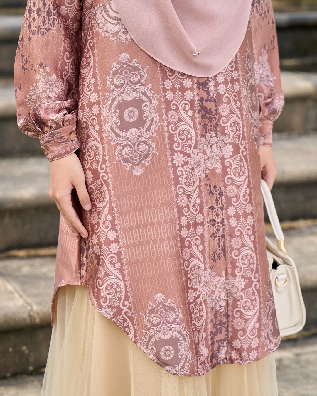 Blouse Nazuha - Elois Latte