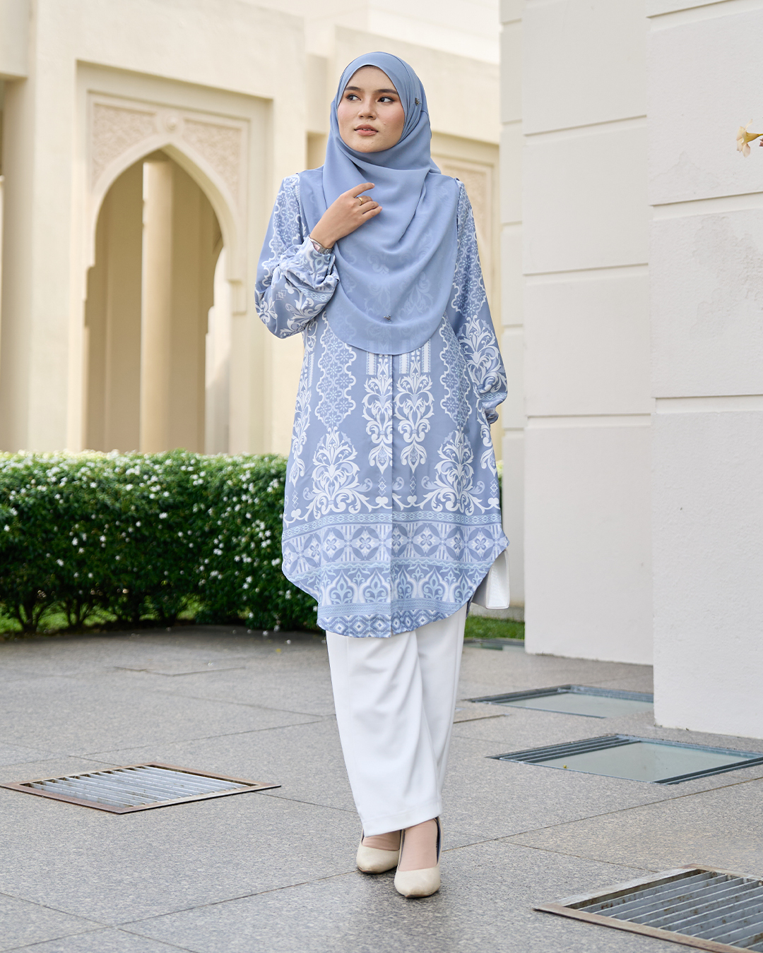 Blouse Nazuha – Enchanted Pewter