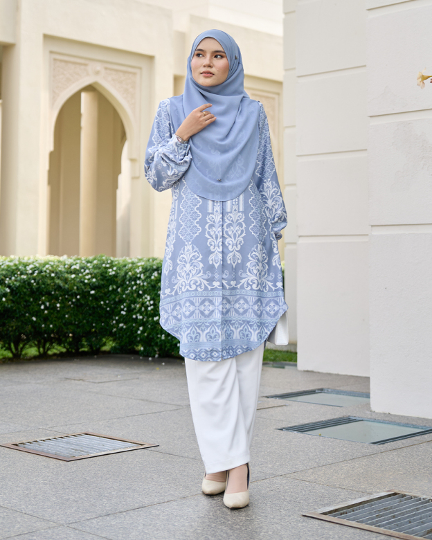 Blouse Nazuha – Enchanted Pewter