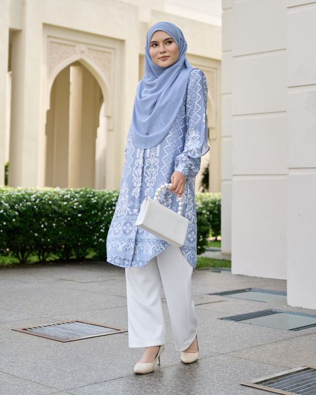 Blouse Nazuha – Enchanted Pewter