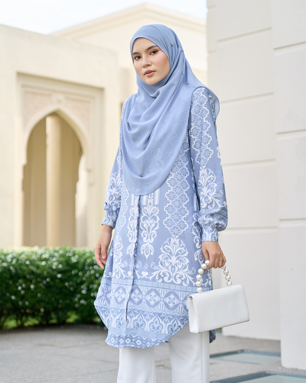 Blouse Nazuha – Enchanted Pewter