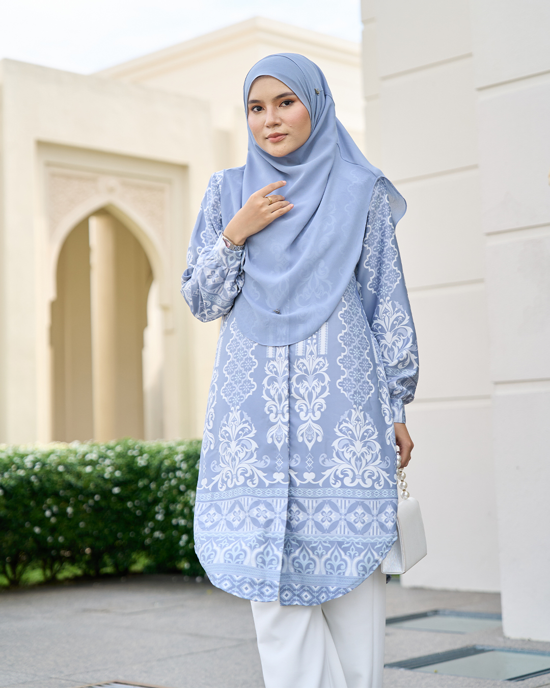 Blouse Nazuha – Enchanted Pewter