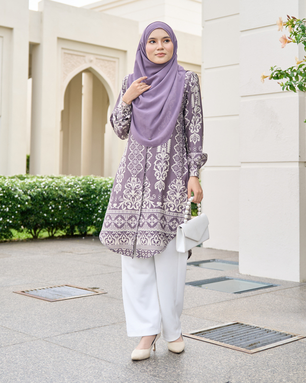 Blouse Nazuha – Enchanted Plum