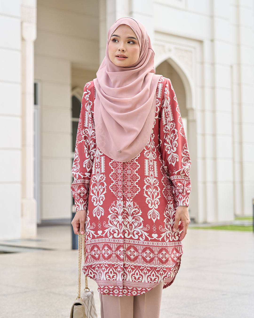 Blouse Nazuha – Enchanted Scarlet