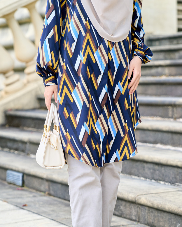 Blouse Nazuha - Ezra Blue