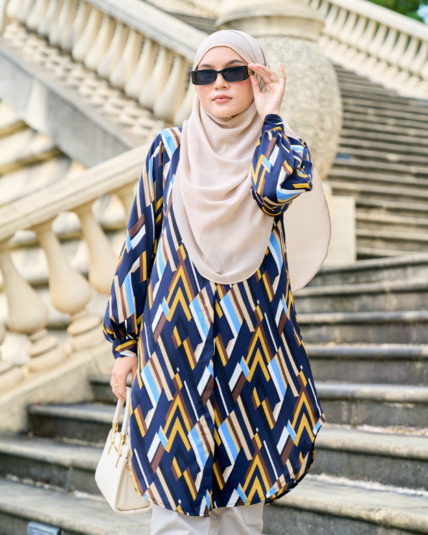 Blouse Nazuha - Ezra Blue