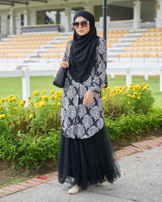 Blouse Nazuha – Jade Black