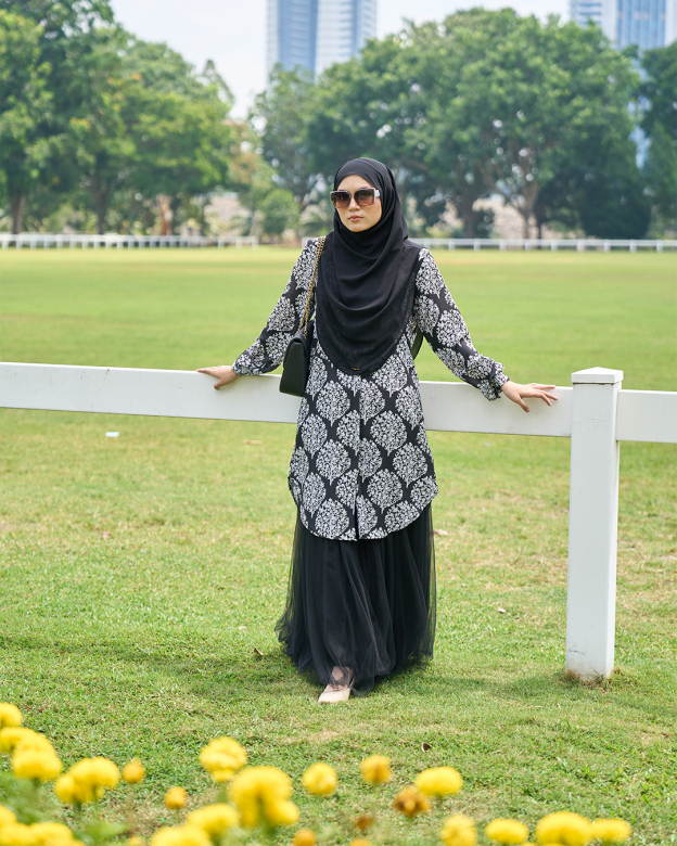 Blouse Nazuha – Jade Black