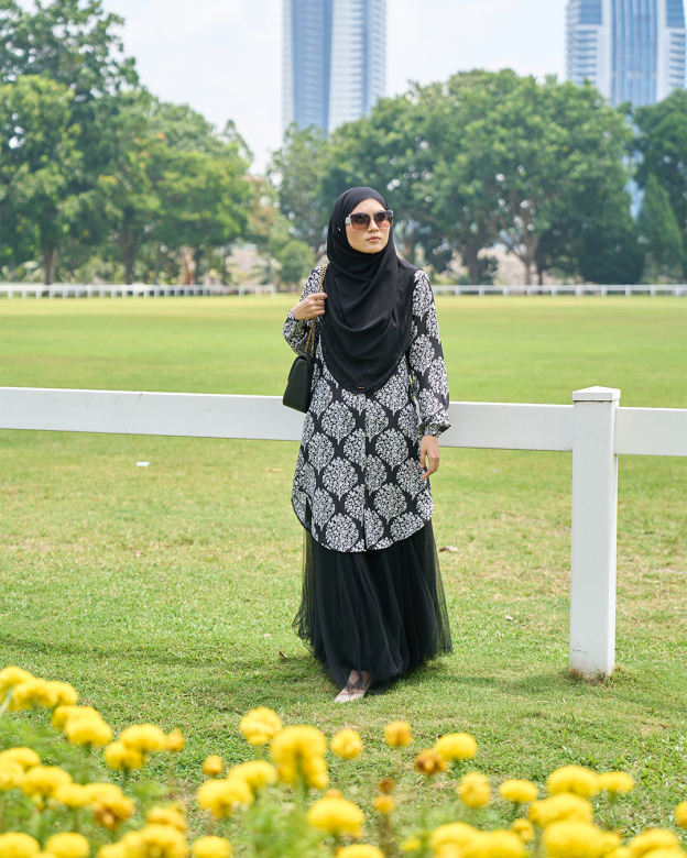 Blouse Nazuha – Jade Black