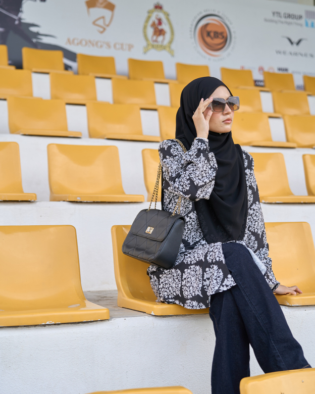 Blouse Nazuha – Jade Black