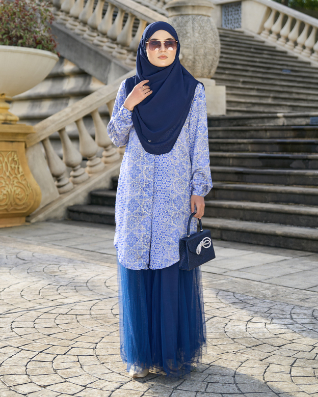 Blouse Nazuha - Liao Blue