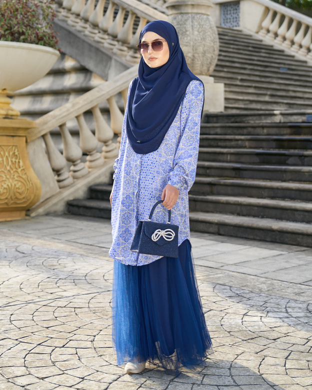 Blouse Nazuha - Liao Blue