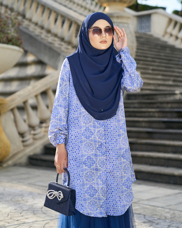 Blouse Nazuha - Liao Blue