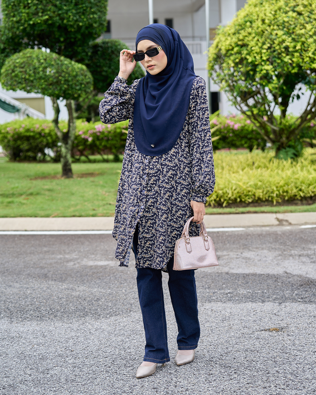 Blouse Nazuha - Midnight Lupine