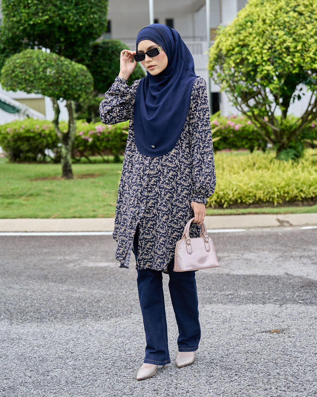 Blouse Nazuha - Midnight Lupine