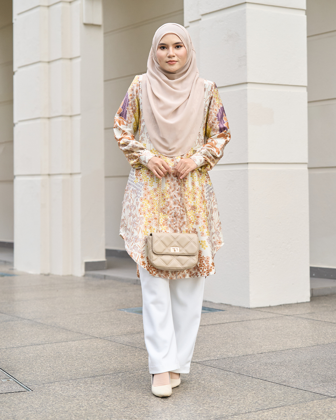 Blouse Nazuha – Mimosa Khaki