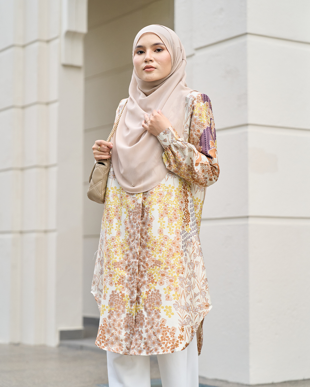Blouse Nazuha – Mimosa Khaki