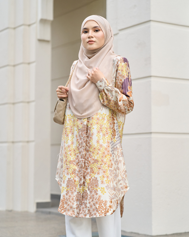 Blouse Nazuha – Mimosa Khaki