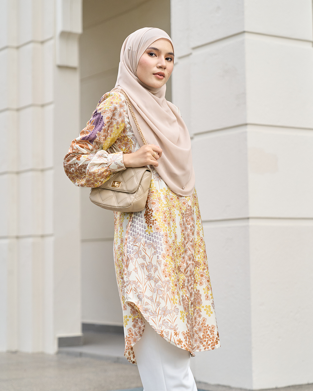 Blouse Nazuha – Mimosa Khaki