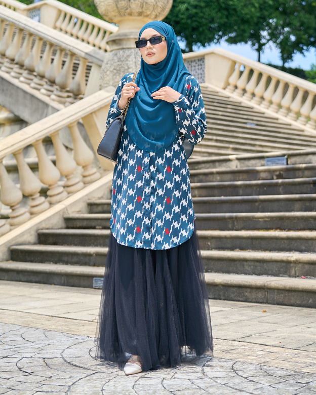Blouse Nazuha - Octavia Teal