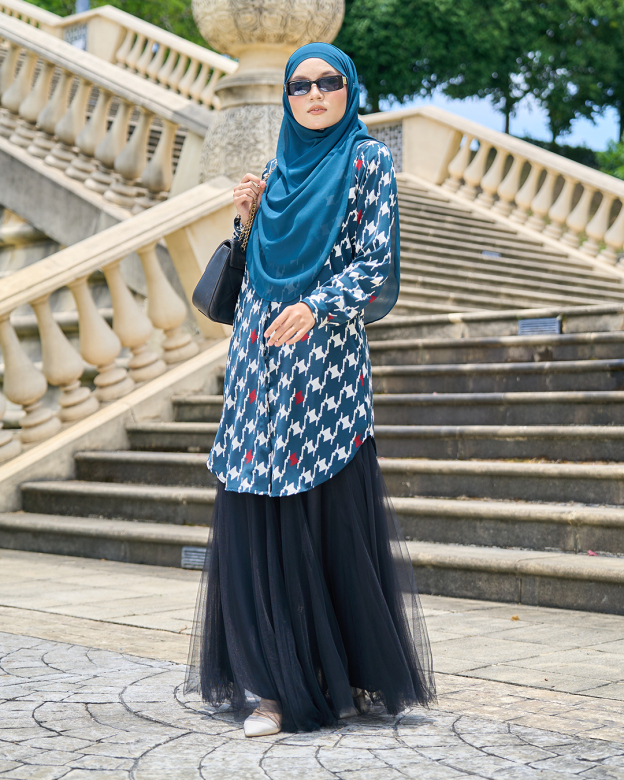 Blouse Nazuha - Octavia Teal
