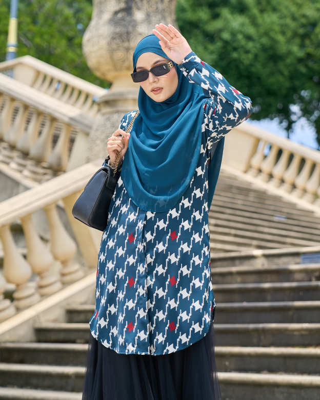 Blouse Nazuha - Octavia Teal