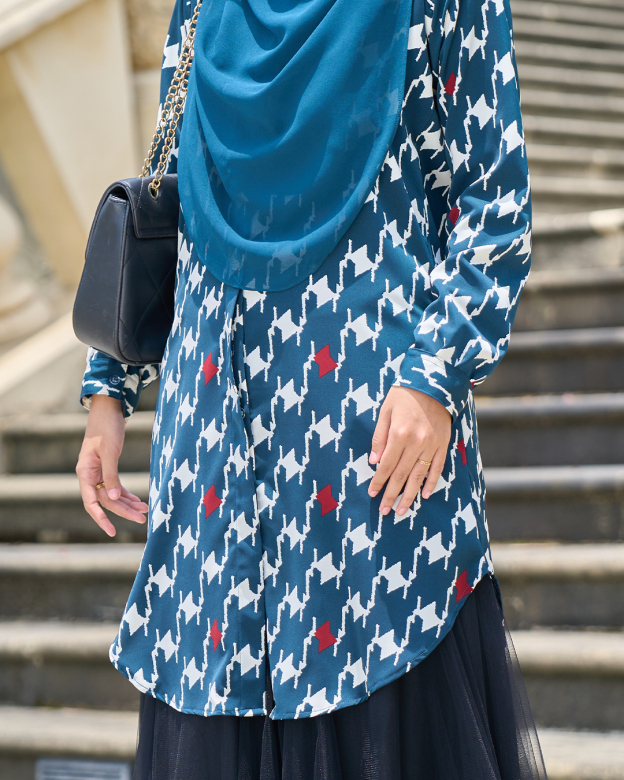 Blouse Nazuha - Octavia Teal