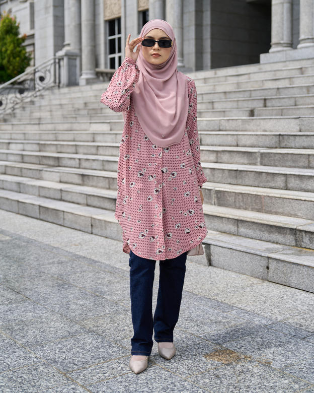 Blouse Nazuha - Pink Susan