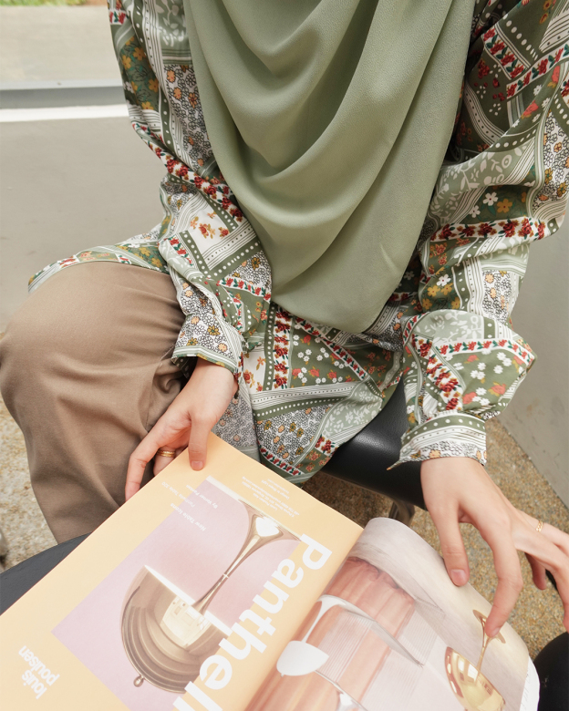 Blouse Nazuha - Sage Victoria
