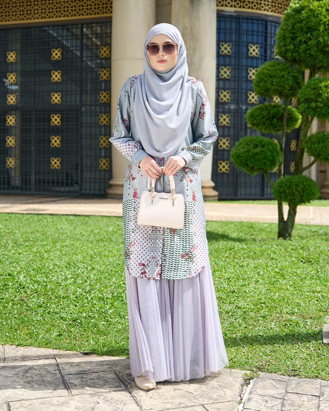Blouse Nazuha - Savills Silver