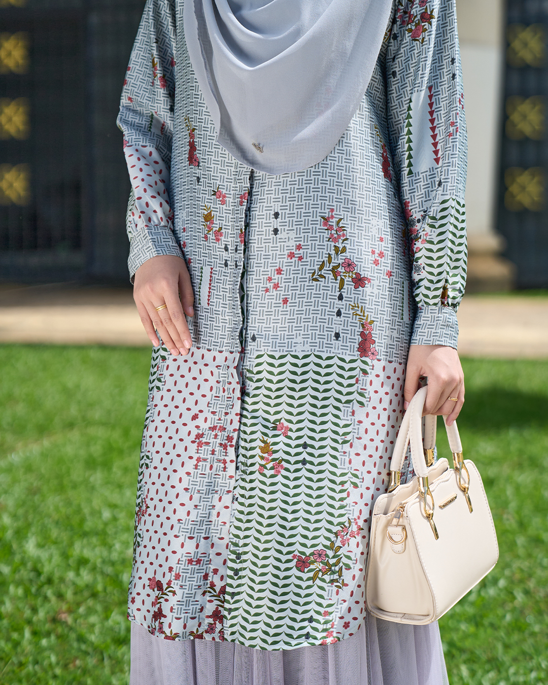 Blouse Nazuha - Savills Silver