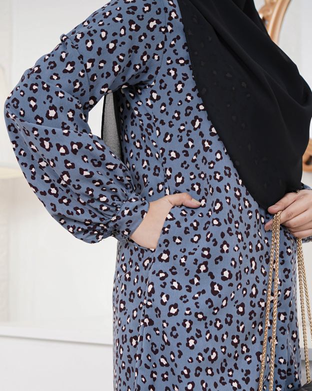 Blouse Nazuha - Stoned Leopard