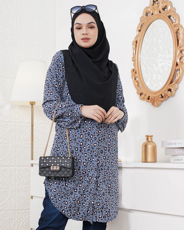 Blouse Nazuha - Stoned Leopard