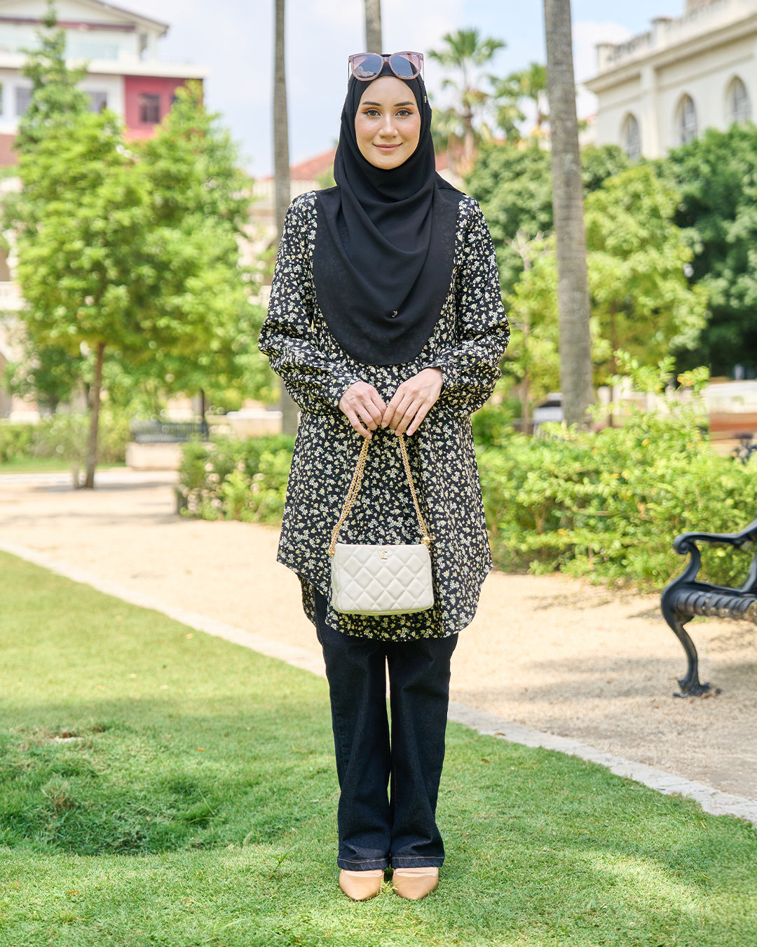 Blouse Nazuha – Sunny Black