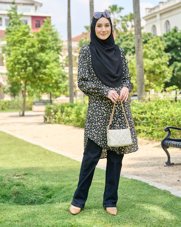 Blouse Nazuha – Sunny Black