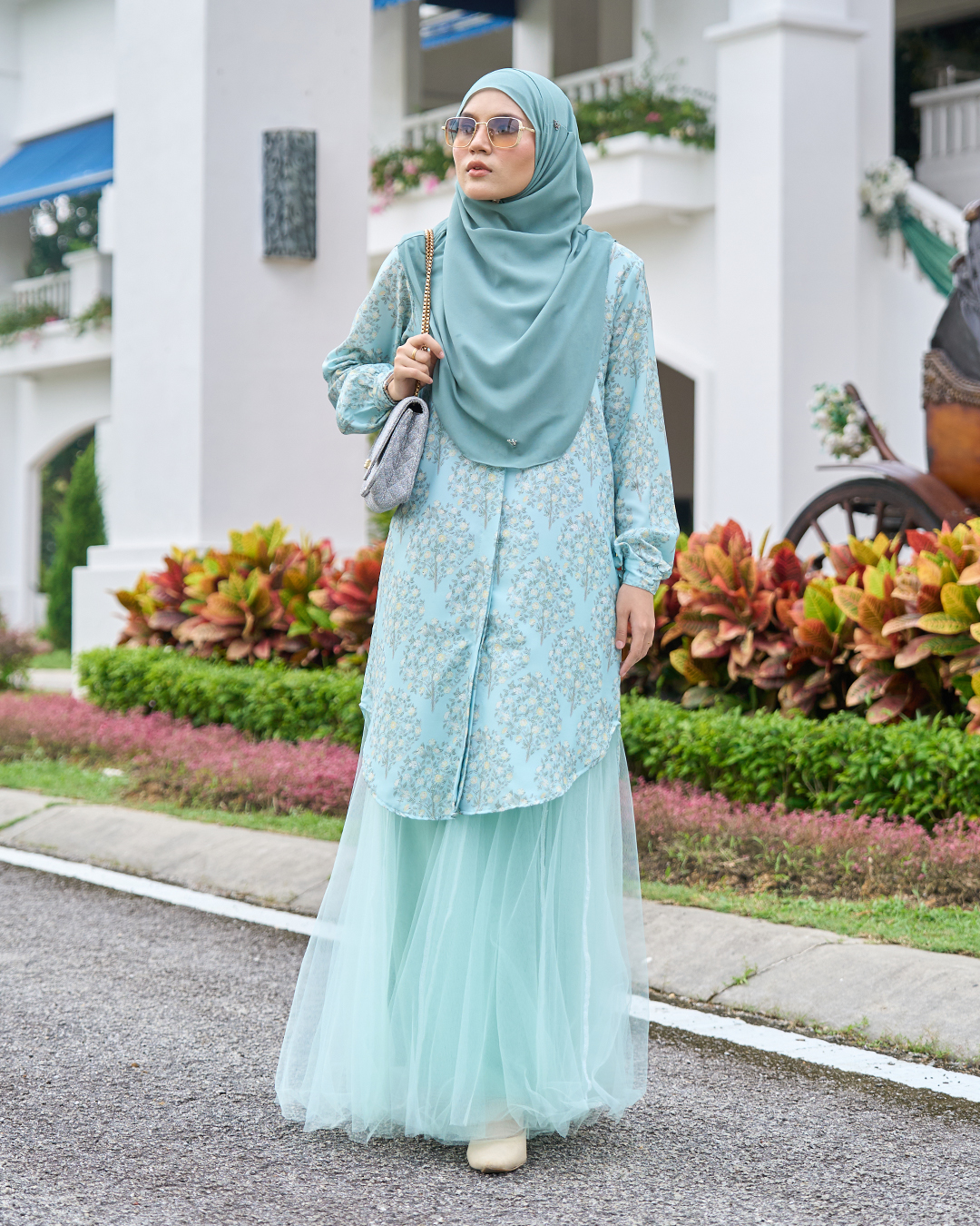 Blouse Nazuha – Turqoise