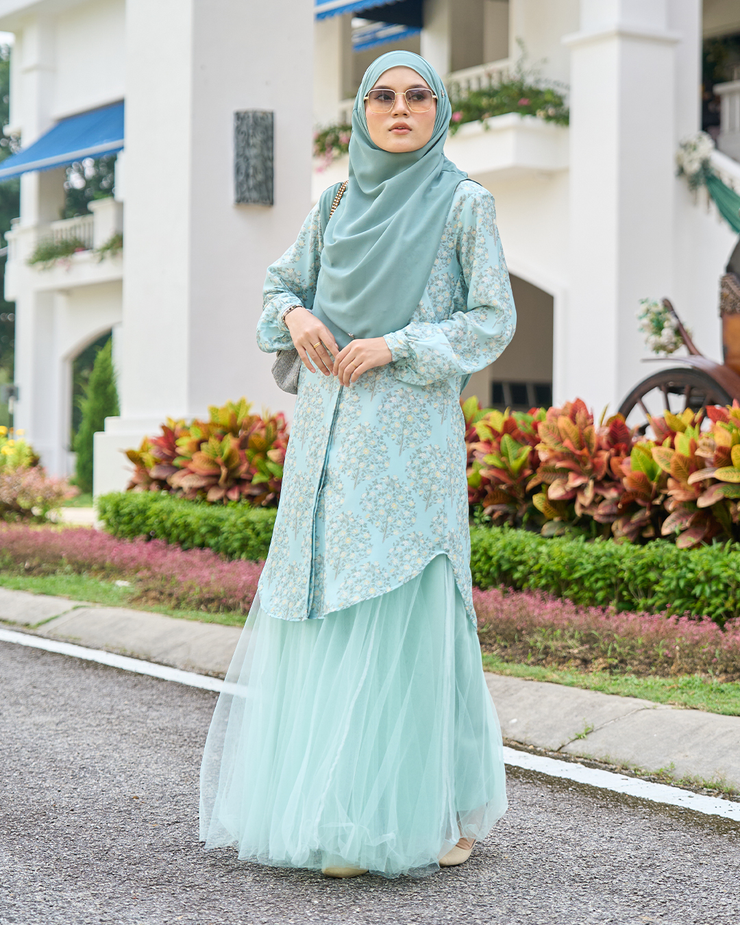 Blouse Nazuha – Turqoise