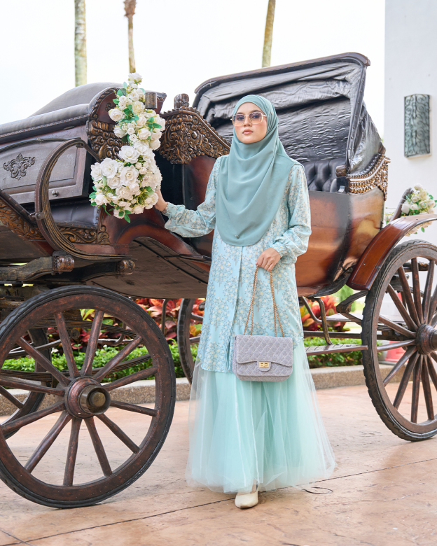 Blouse Nazuha – Turqoise