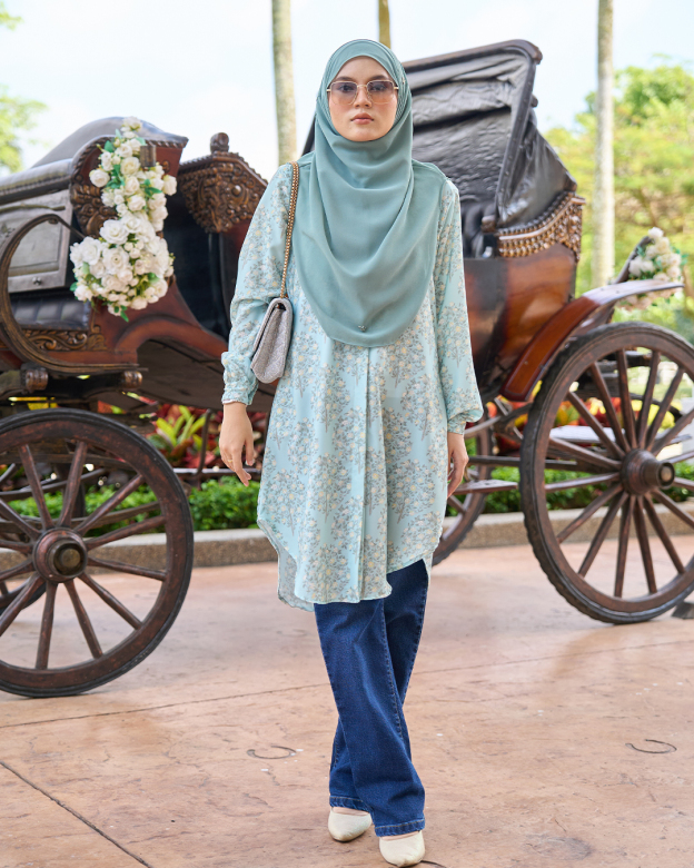 Blouse Nazuha – Turqoise