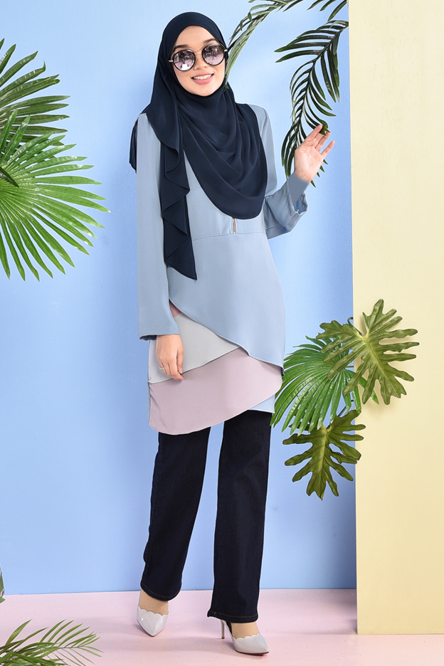 Blouse Paddlepop - Ice Blue